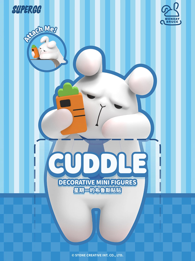 Monday Bruce: Snuggle Hipper Series Blind Box (Single)