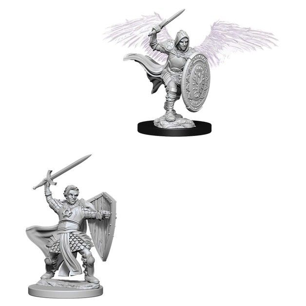 Dungeons & Dragons Nolzurs Marvelous Male Aasimar Paladin