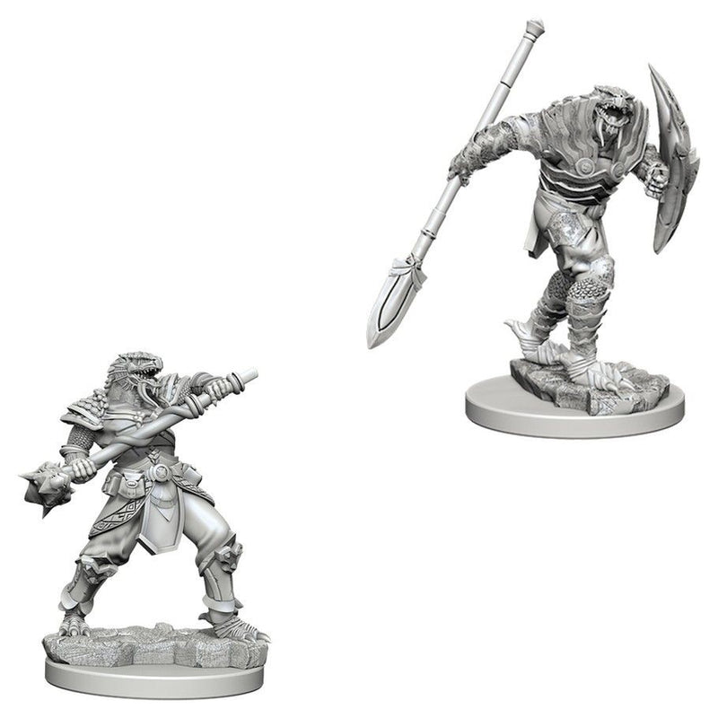 Dungeons & Dragons - Nolzur's Marvelous Unpainted Minis: Dragonborn Male Fighter with Spear