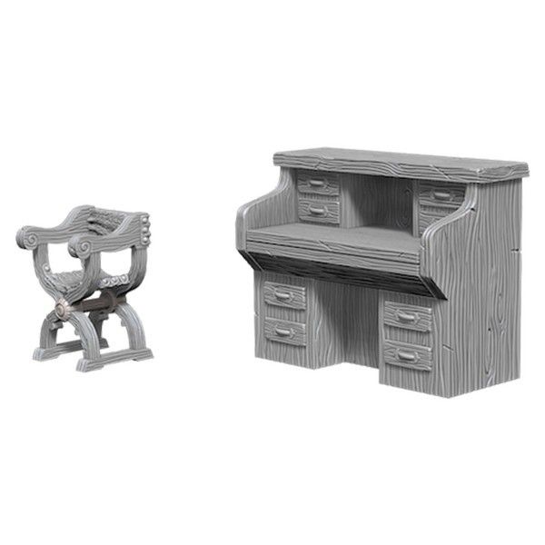 Deep Cuts Miniatures Desk & Chair