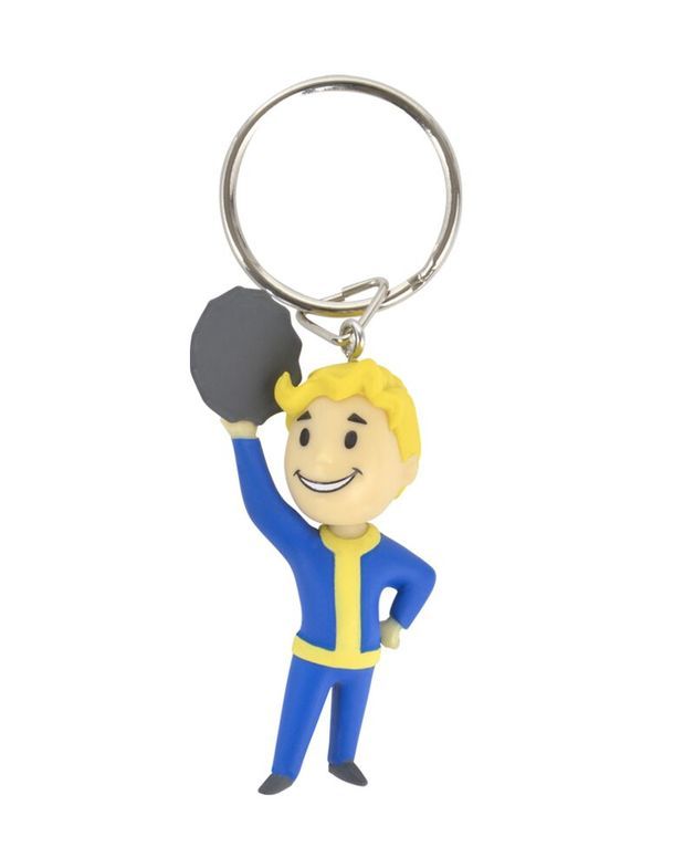 Fallout 76¬† Vault Boy Barter 3D Keychain