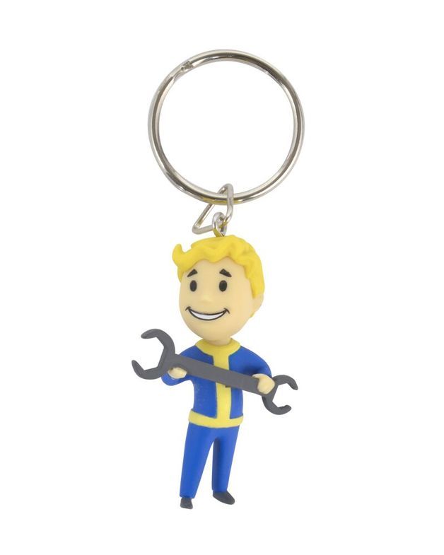 Fallout 76 Vault Boy Repair 3D Keychain