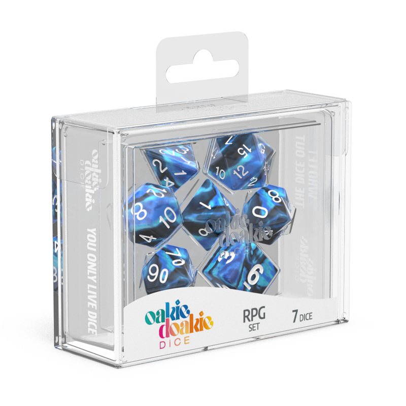 Oakie Doakie Dice RPG Set GemiDice - Twilight Stone (7)