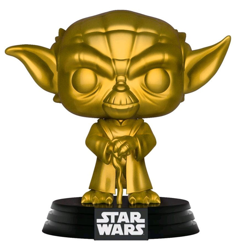 Star Wars - Yoda Gold Metallic (US Exclusive) Pop! Vinyl Figure