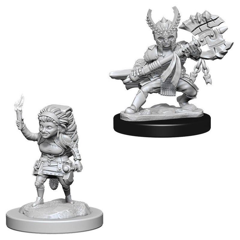 D&D Nolzurs Marvelous Miniatures Female Halfling Fighter