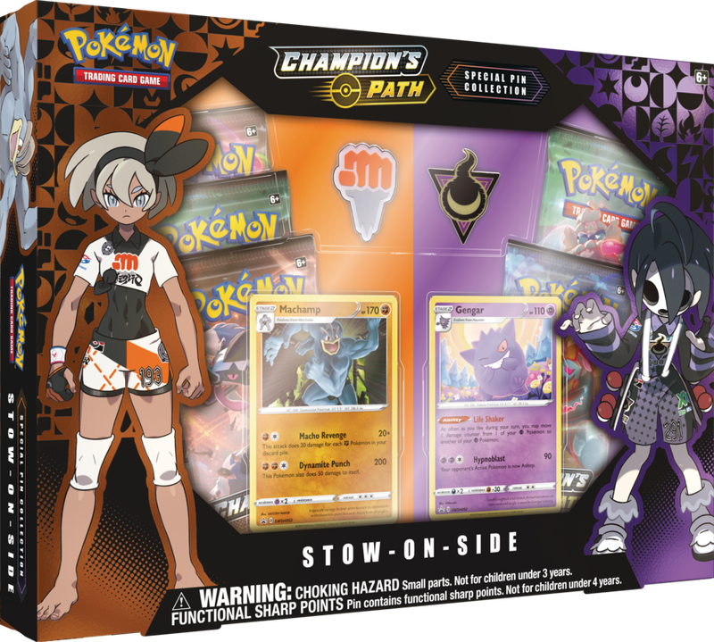 Pokemon TCG: Champion's Path Stow-On-Side Special Pin Collection