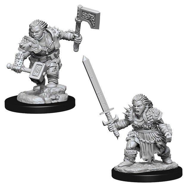 Pathfinder: Dwarf Barbarian Female