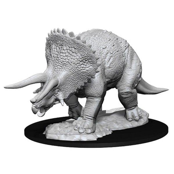 Dungeons & Dragons Triceratops Unpainted Miniature
