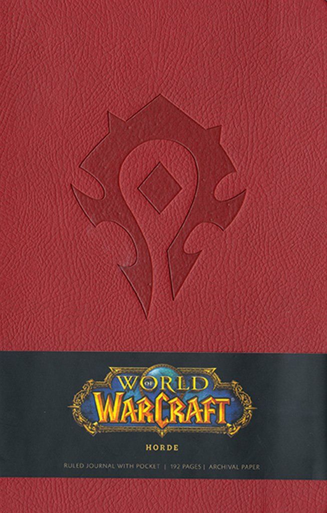 World of Warcraft - Horde Hardcover Ruled Journal (Large)