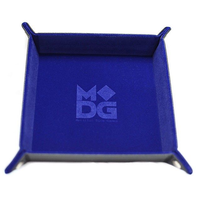 Folding Tray: Blue Velvet