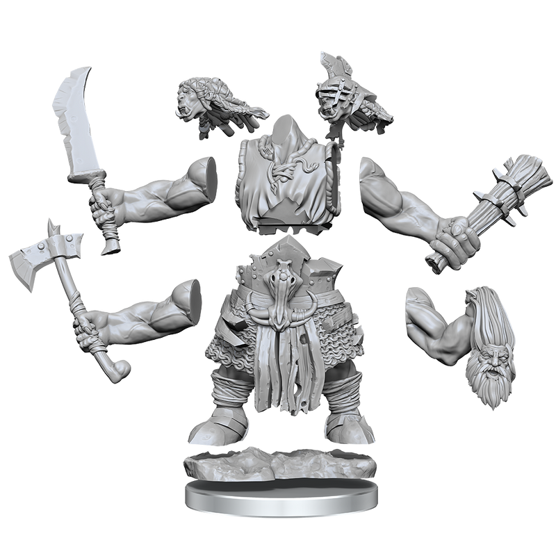 D&D Frameworks Orcs (Set of 7)