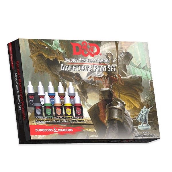 Dungeons & Dragons Nolzurs Marvelous Pigments Adventures Paint Set