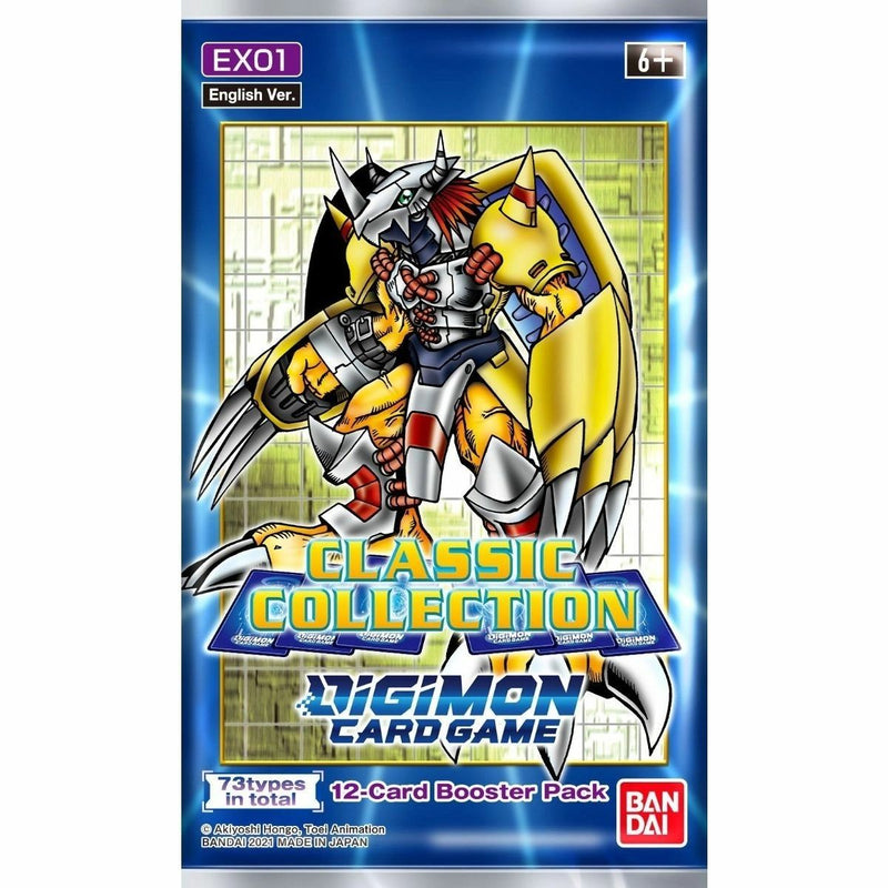 Digimon Card Game Classic Collection (EX01) Booster (Single)