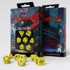 Q Workshop – Cyberpunk Red Dice Set: Danger Zone