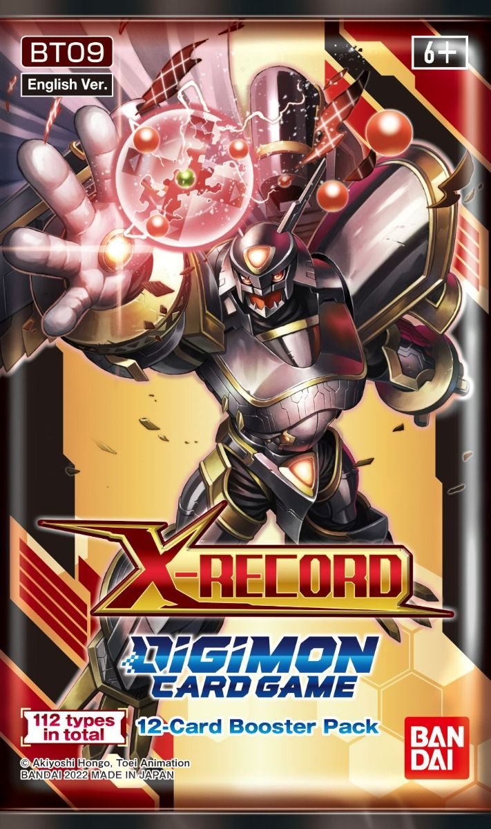 Digimon Card Game Series 09 X Record BT09 Booster (Single)