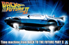 1/24 Time Machine from Back to the Future Part II Model Kit