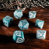 Q Workshop Viking Modern Mjolnir Dice Set 7