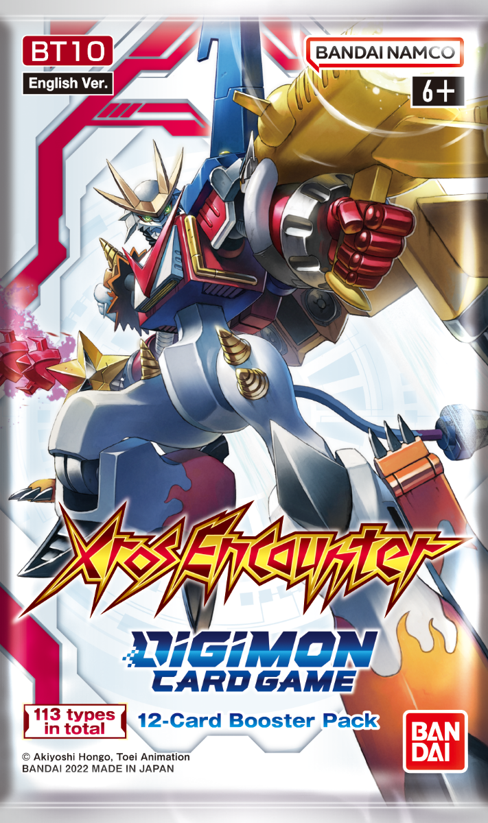 Digimon Card Game Series 10 Xros Encounter BT10 Booster(Single)