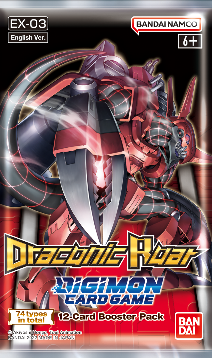 Digimon Card Game Draconic Roar [EX-03] Booster (Single)