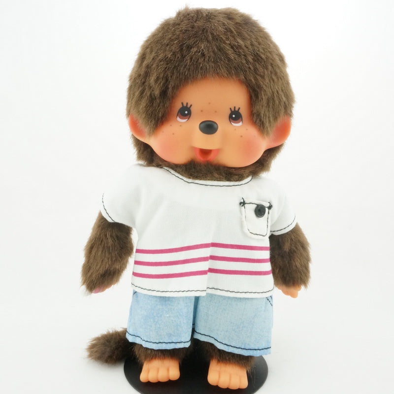 Monchhichi: Boy in White T-Shirt (20cm)