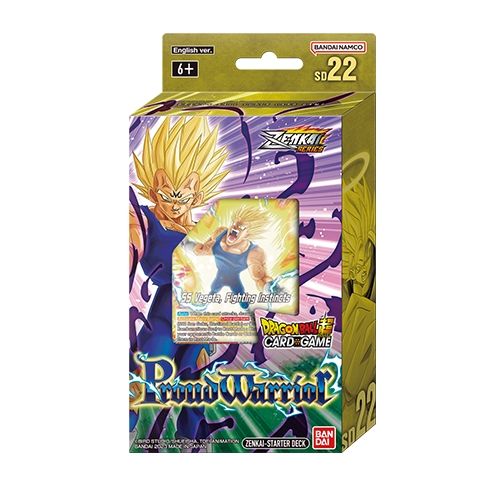 Dragon Ball Super Card Game Zenkai Series Starter Deck 22 - Proud Warrior [SD22] (Single)