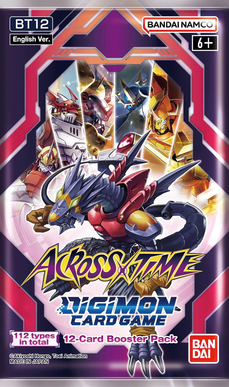 Digimon Card Game Across Time BT12 Booster (Single)