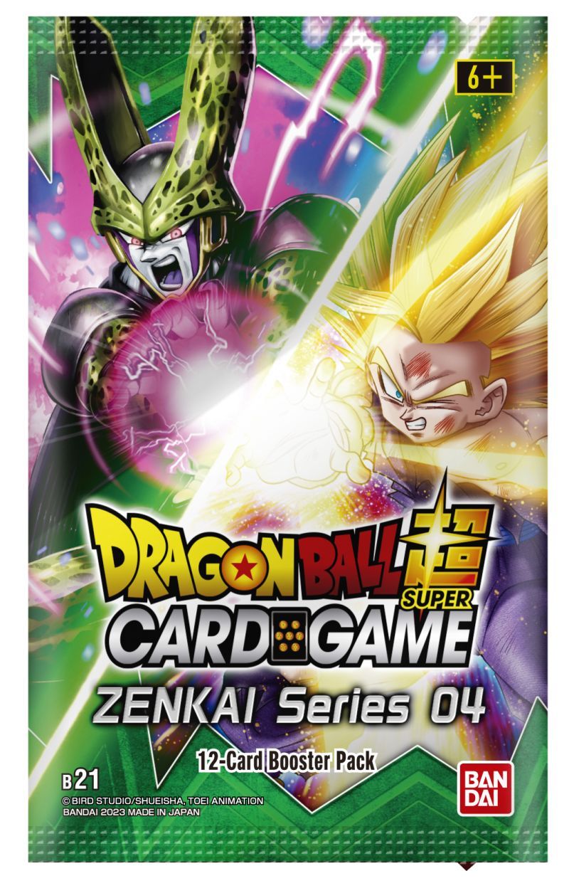 Dragon Ball Super Card Game Zenkai Series Set 04 Booster (Single)