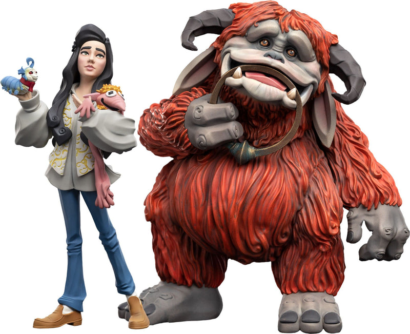 Labyrinth (1986) - Sarah, The Worm, and Ludo Mini Epics Figure