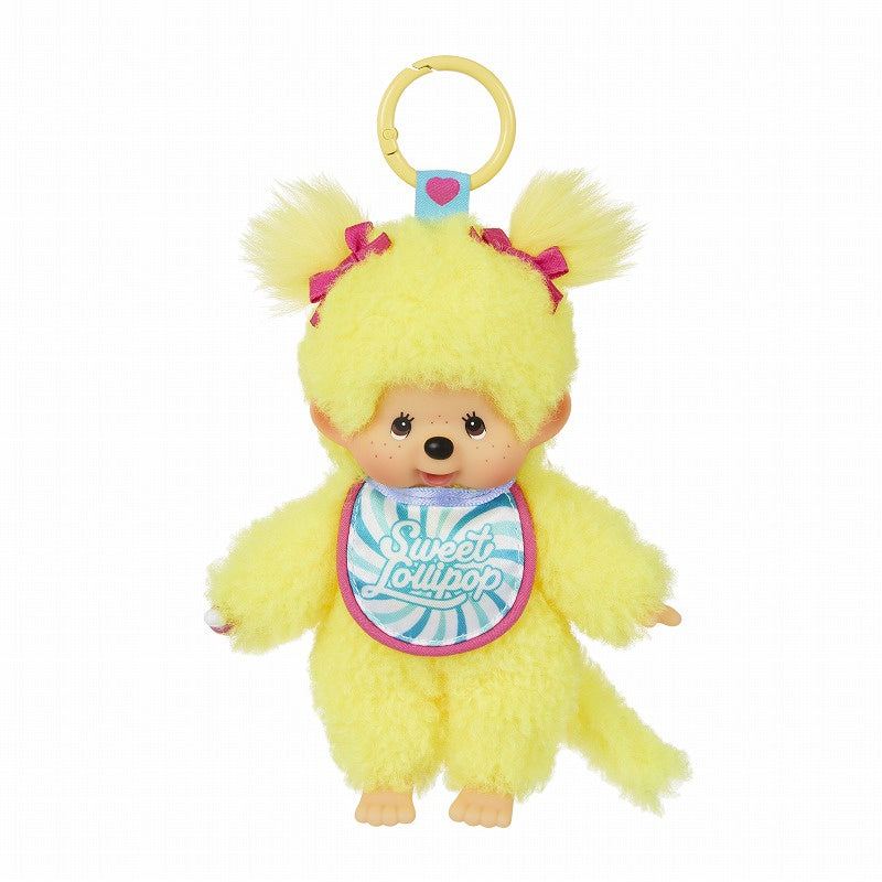 Monchhichi: Lollipop Series - Yellow Keychain (15cm)