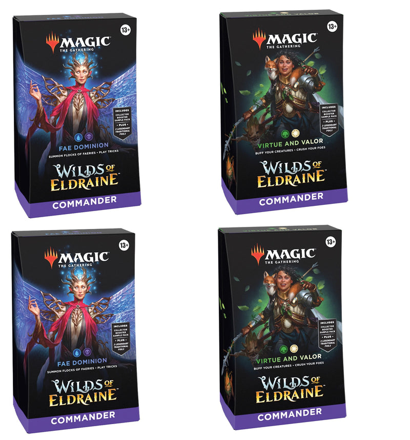 Magic Wilds of Eldraine Commander Deck (Single)
