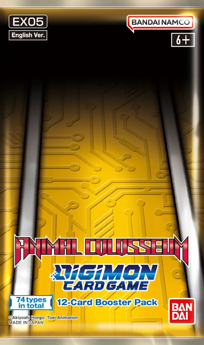 Digimon Card Game Animal Colosseum [EX-05] Booster Pack (Single)