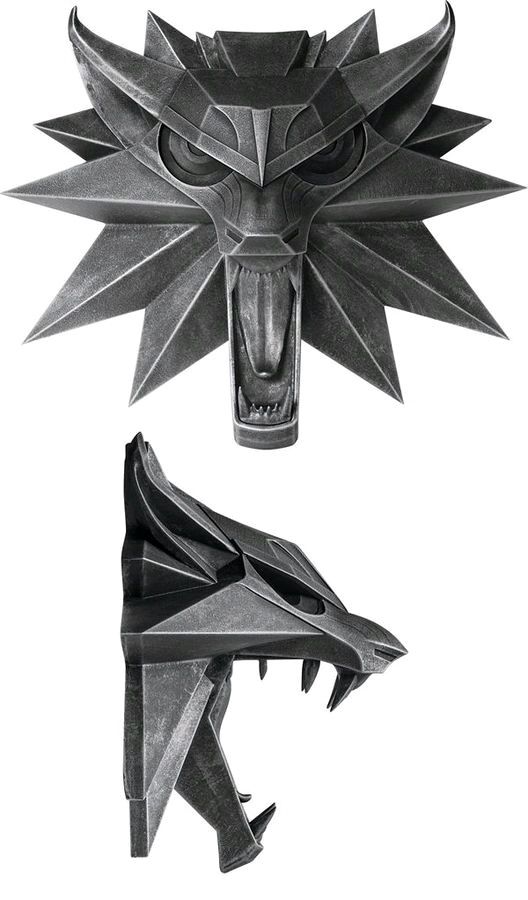 The Witcher 3 - Wolf Wall Sculpture