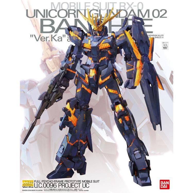 MG 1/100 Unicorn Gundam 02 Banshee Ver.Ka Model Kit