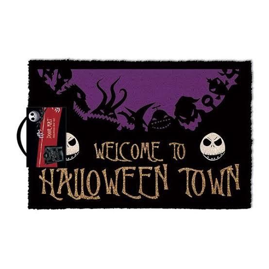 The Nightmare Before Christmas - Welcome to Halloween Town Doormat
