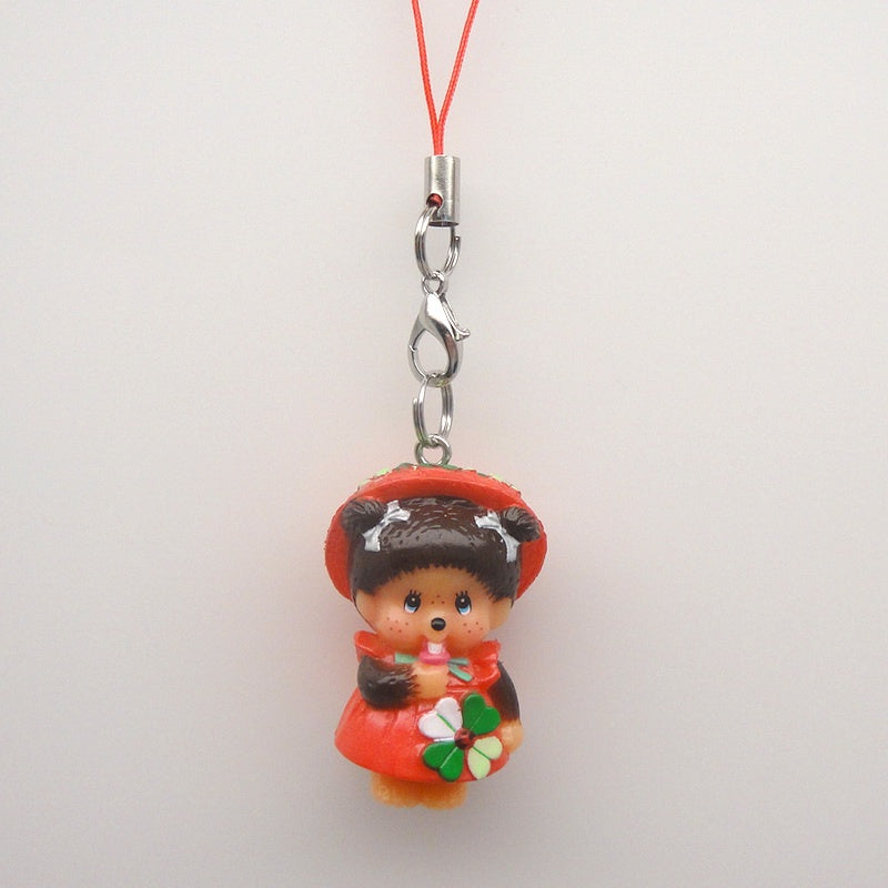 Monchhichi: Clover Girl PVC Keychain (3cm)