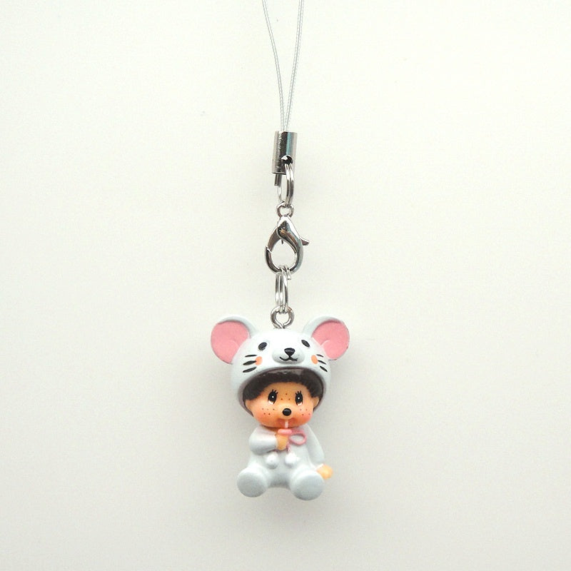 Monchhichi: Mouse PVC Keychain (3cm)