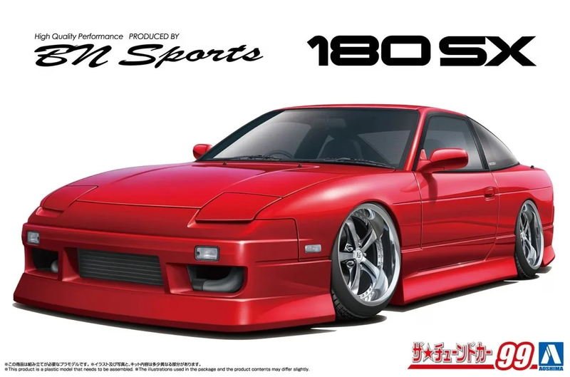 1/24 BN Sports Nissan RPS13 180Sx '96 Ver.1 Model Kit