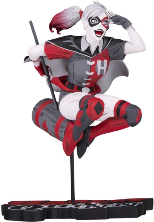 Batman - Harley Quinn Red, White & Black by Guillem March Statue
