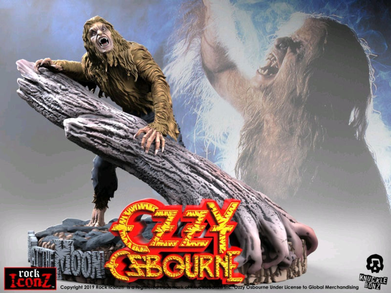 Ozzy Osbourne - Bark at the Moon Rock Iconz Statue