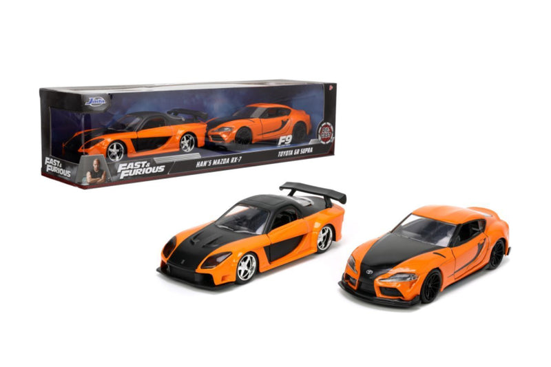 Fast & Furious - Hans Mazda RX-7 & Toyota GR S 1:32 Scale 2-Pack