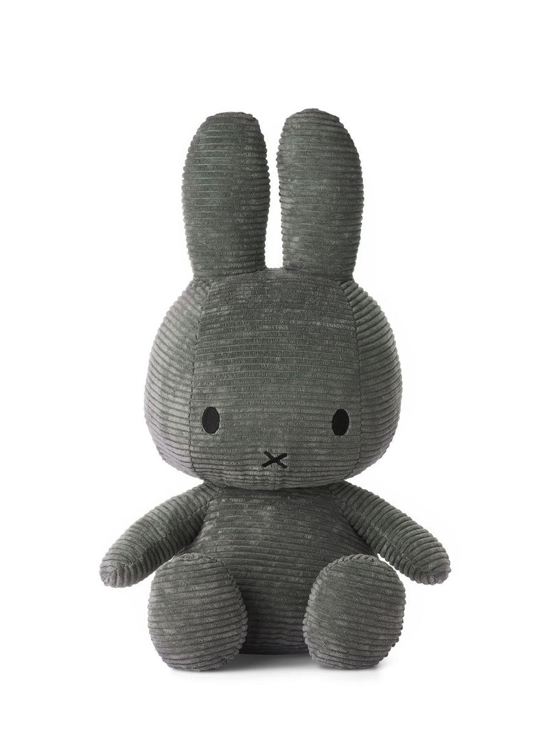 Miffy: Sitting Corduroy - Grey (50cm)