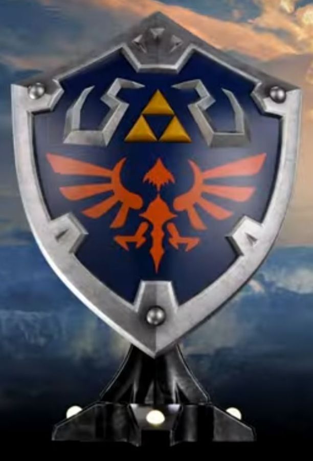 The Legend of Zelda - Hylian Shield PVC Statue Collectors Edition