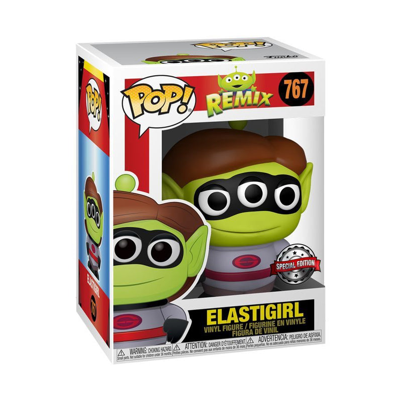 Pixar - Alien Remix Elastigirl Silver Suit (US Exclusive) Pop! Vinyl Figure