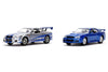 Fast & Furious - Brians Nissan Skyline GT-R Twin Pack 1:32 Scale