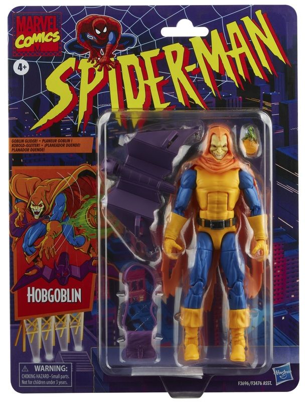 Spider-Man - Retro Marvel Legends Hobgoblin 6 Inch Action Figure