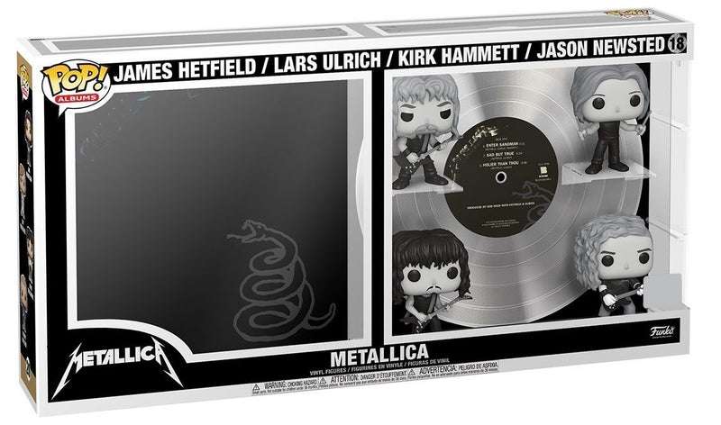 Metallica - Black (US Exclusive) Pop! Album Deluxe