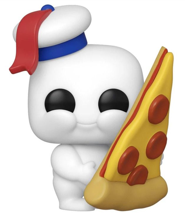 Ghostbusters: Afterlife - Mini Puft with Pizza  (US Exclusive) Pop! Vinyl Figure