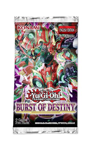 Yu-Gi-Oh! - Burst of Destiny Booster Pack