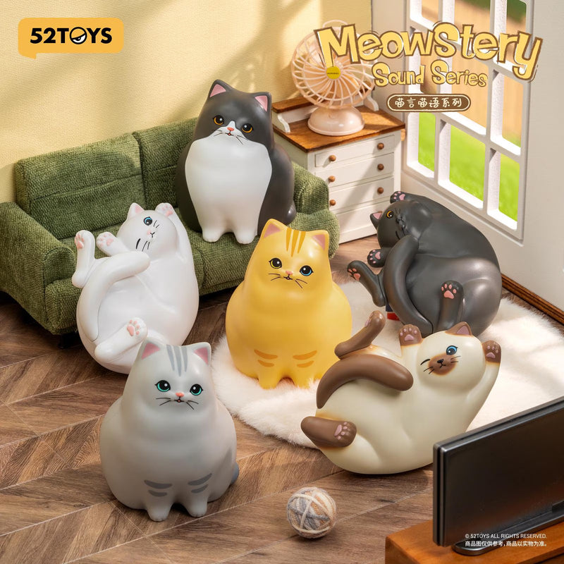 52 Toys: Meowstery Sound Series Blind Box (Single)