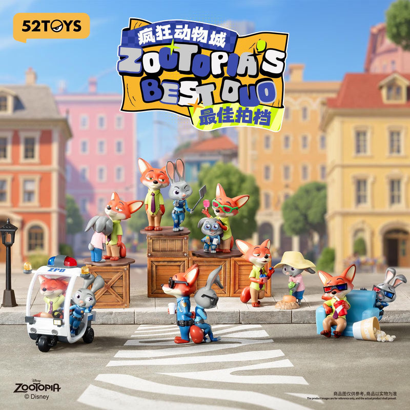 52 Toys: Disney - Zootopia Best Partners Series Blind Box (Single)